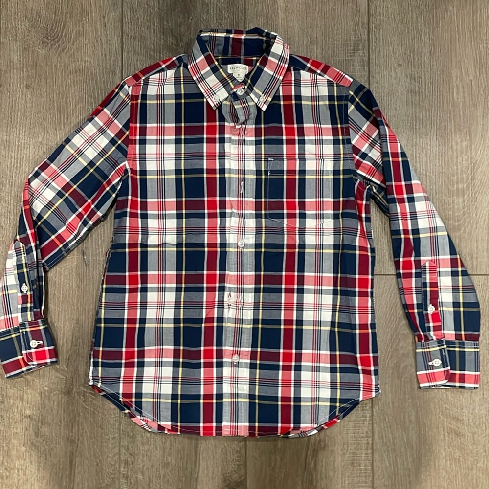 JCrew Crewcuts Button Down - Size 8